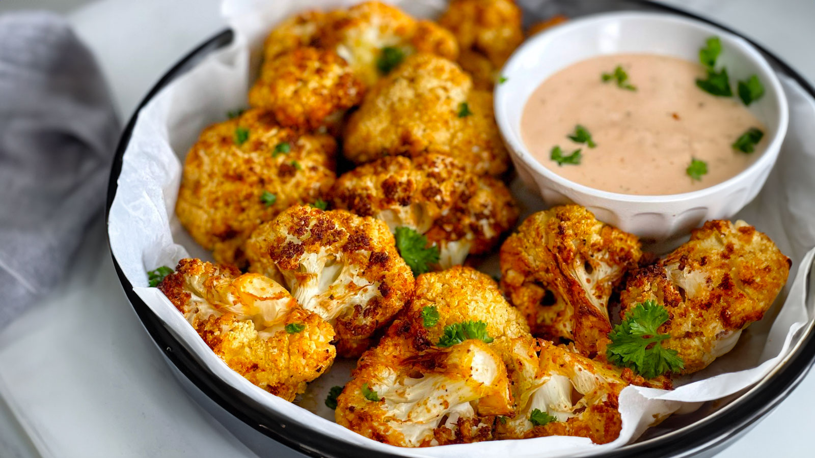 Roasted cauliflower