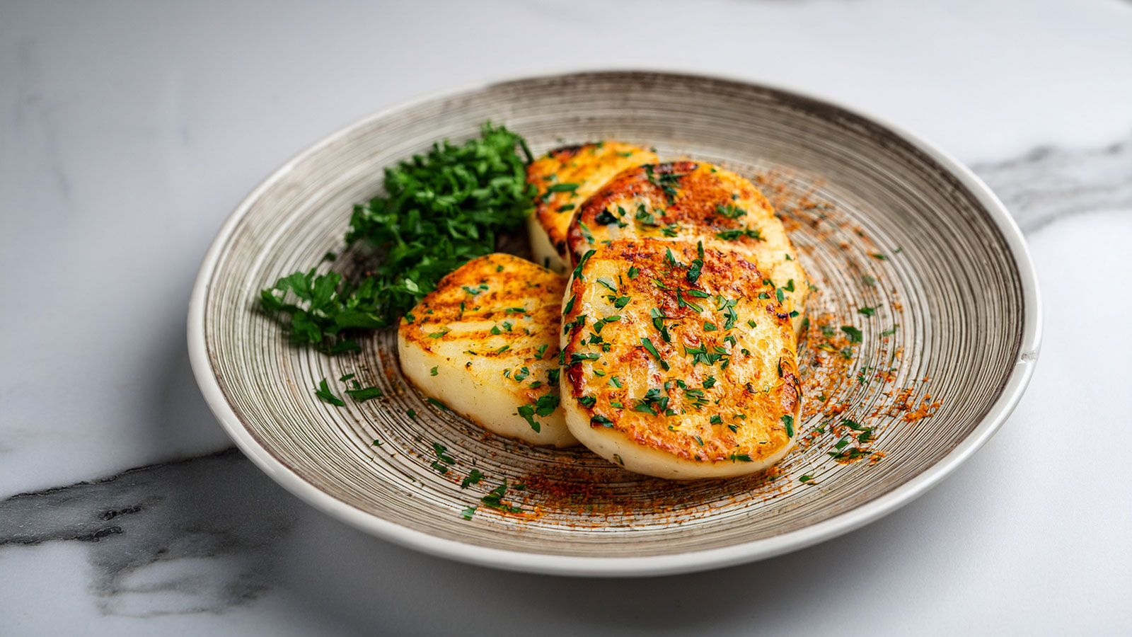 halloumi uit de airfryer